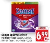 Spülmaschinenreiniger Tabs Angebote von Somat bei EDEKA Ravensburg für 6,99 €