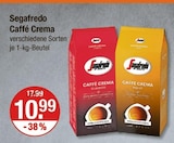 Caffè Crema von Segafredo im aktuellen V-Markt Prospekt für 10,99 €