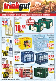 Trinkgut Prospekt für Essen: "Aktuelle Angebote", 10 Seiten, 29.09.2025 - 04.10.2025