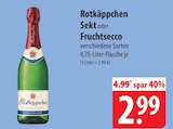 Sekt Angebote von Rotkäppchen bei famila Nordost Neumünster für 2,99 €