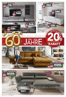 Fernseher im aktuellen BRAUN Möbel-Center Prospekt (Albstadt) Fernseher im BRAUN Möbel-Center Prospekt "60 JAHRE JUBILÄUM" mit 8 Seiten (Albstadt)