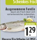 Ausgenommene Forelle im Angebot bei E center in Bielefeld Ausgenommene Forelle Angebote bei E center Bielefeld für 1,29 €