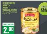 Mildessa Mildes Weinsauerkraut Angebote von Hengstenberg bei Marktkauf Iserlohn für 2,00 €