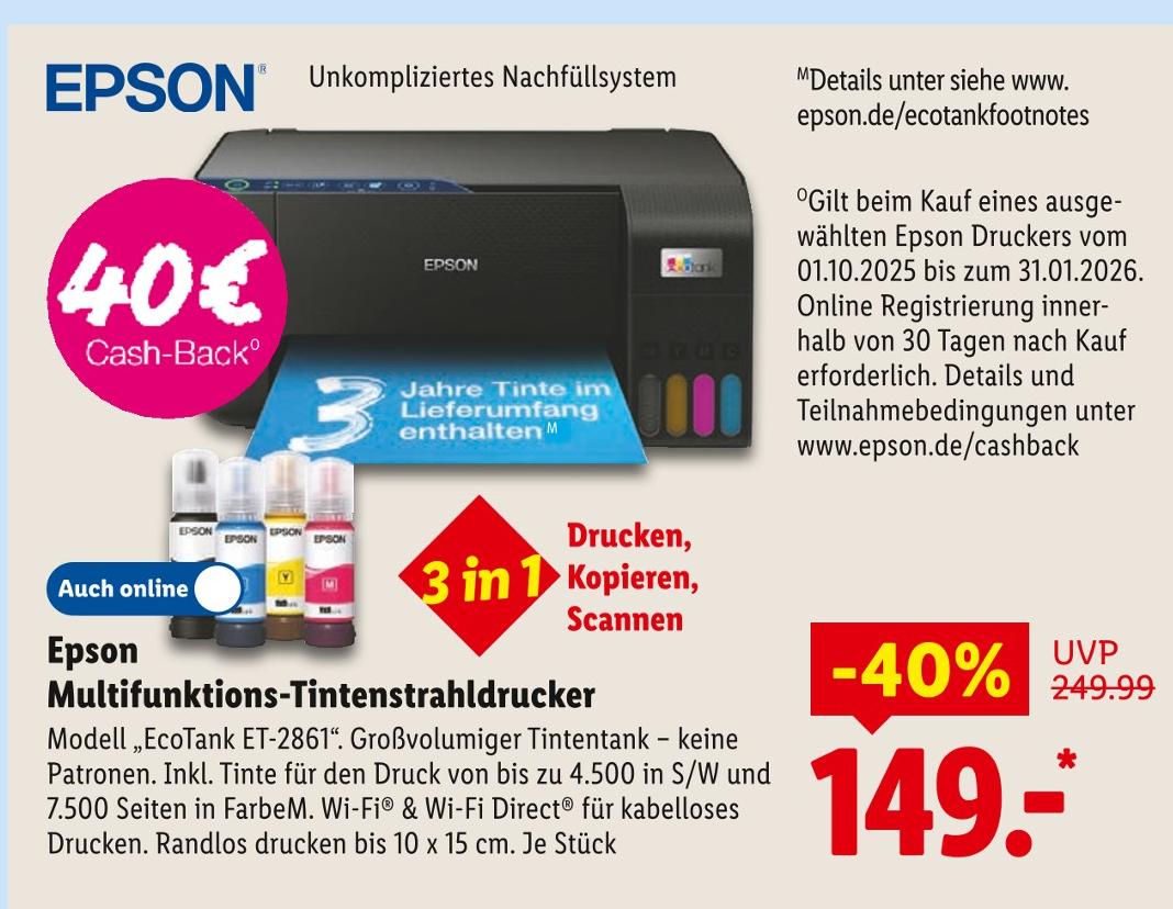 Multifunktions-Tintenstrahldrucker