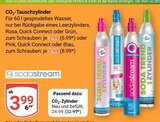 Aktuelle Haushaltskleingeräte Angebote bei GLOBUS in Mannheim Aktuelles CO₂-Tauschzylinder Rosa oder Grün Angebot bei GLOBUS in Mannheim ab 3,99 €