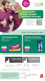 Aktueller mea - meine apotheke Prospekt "Unsere April-Angebote" für Pocking Aktueller mea - meine apotheke Prospekt für Pocking mit Seiten