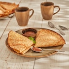 2 crêpes caramel au beurre salé - CARREFOUR en promo chez Carrefour 2 crêpes caramel au beurre salé - CARREFOUR dans le catalogue Carrefour