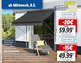 Aktuelles Klemmmarkise Angebot bei Lidl in Solingen (Klingenstadt) ab 59,99 €