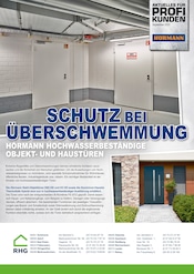 Aktueller RHG Baucentrum Baumärkte Prospekt in Neustadt und Umgebung, "Schutz bei Überschwemmung!" mit 2 Seiten, 01.09.2025 - 30.09.2025
