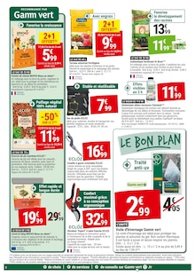 Prospectus Gamm vert de la semaine "MANIA" avec 2 pages, valide du 06/11/2024 au 17/11/2024 pour Castagnède et alentours