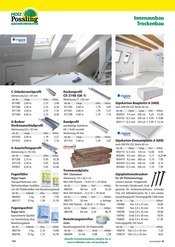 Gipskartonplatte Angebote im Prospekt "Holz- & Baukatalog 2024/25" von Holz Possling auf Seite 156