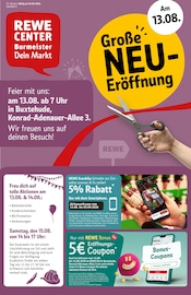 REWE Biomärkte Prospekt der aktuellen Woche mit 32 Seiten, gültig von 10.08.2026 bis 15.08.2026, in Buxtehude und Umgebung Aktueller REWE Biomärkte Prospekt in Buxtehude und Umgebung, "Dein Markt" mit 32 Seiten, 10.08.2026 - 15.08.2026