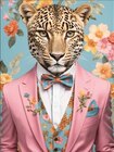 Leinwandbild „Leopard In A Suit“ von  im aktuellen Hornbach Prospekt für 25,95 €