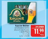 Weißbier Angebote von Kapuziner bei Marktkauf Glauchau für 11,99 €