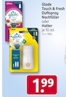 Touch & Fresh Duftspray Nachfüller oder Halter im Rossmann Prospekt Touch & Fresh Duftspray Nachfüller oder Halter von Glade im aktuellen Rossmann Prospekt für 1,99 €