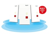 FRITZ!Mesh Set 2700 3er-Set, WLAN Mesh System 6500 Mbit/s im MediaMarkt Saturn Prospekt FRITZ!Mesh Set 2700 3er-Set, WLAN Mesh System 6500 Mbit/s von AVM im aktuellen MediaMarkt Saturn Prospekt für 399,99 €