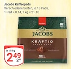 Kaffeepads Angebote von Jacobs bei GLOBUS Duisburg für 2,49 €