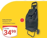 Einkaufstrolley im Angebot bei GLOBUS in Leipzig Einkaufstrolley Angebote bei GLOBUS Leipzig für 34,99 €