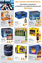 Bier im Globus-Baumarkt Prospekt in Heusweiler Aktueller Globus-Baumarkt Prospekt mit Bier, "Immer eine Idee besser", Seite 16