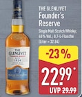 Founder's Reserve im ALDI Nord Prospekt Founder's Reserve von The Glenlivet im aktuellen ALDI Nord Prospekt für 22,99 €