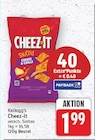 Cheez-it Snap'd Cheese & Chilli von Kellogg's für 1,99 € bei E center im Angebot Cheez-it Snap'd Cheese & Chilli von Kellogg's im aktuellen E center Prospekt