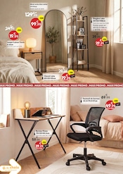 Promos Bureau dans le catalogue "MEUBLEZ-VOUS DE BONNES AFFAIRES" de Maxi Bazar Bureau en promo dans le catalogue Maxi Bazar à la page 12