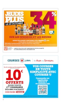 Catalogue Super U de la semaine "Super U" avec 2 pages, valide du 21/10/2025 au 02/11/2025 pour Belleville-sur-Vie et alentours Prospectus Super U de la semaine "Super U" avec 2 pages, valide du 21/10/2025 au 02/11/2025 pour Belleville-sur-Vie et alentours