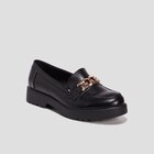 Mocassins à détails bijoux Liberto noir femme en promo chez La Halle Paris à 39,99 €