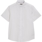 Chemise manches courtes fantaisie homme - TEX en promo chez Carrefour Chemise manches courtes fantaisie homme - TEX dans le catalogue Carrefour