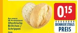 Ofenfrische Brötchen / Schrippen Angebote bei E center Falkensee für 0,15 €