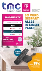 Aktueller TMC Sauerland GmbH Prospekt mit Fernseher, "SO WIRD GESPART: ALLES IN EINEM PAKET", Seite 1