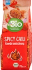 Gewürzmischung Spicy Chili Angebote von dmBio bei dm-drogerie markt Beckum für 2,55 €