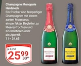 Champagne Monopole im Angebot bei GLOBUS in Hofheim Champagne Monopole Angebote von Heidsieck bei GLOBUS Hofheim für 25,99 €