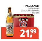 Oktoberfestbier bei Getränke Hörl im Wörth Prospekt für 21,99 €