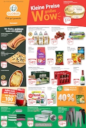 Aktueller GLOBUS Supermarkt Prospekt in Döbritz und Umgebung, "Aktuelle Angebote" mit 23 Seiten, 18.08.2025 - 23.08.2025