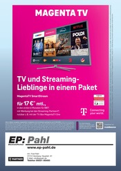 Aktueller EP: Prospekt mit Fernseher, "Summer to Connect!", Seite 8