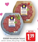 Herzstücke Edel Salami bei EDEKA im Rottenacker Prospekt für 1,39 €