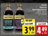 Espresso Kaffeekonzentrat Angebote von Jacobs bei EDEKA Osnabrück für 3,99 €