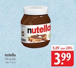 Aktuelles Nutella Angebot bei famila Nordost in Langenhagen ab 3,99 €