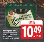 Wernesgrüner Bier im Angebot bei EDEKA in Döbeln Wernesgrüner Bier Angebote bei EDEKA Döbeln für 10,49 €