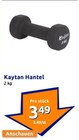 Hantel Angebote von Kaytan bei Action Hanau für 3,49 €