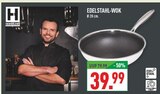 EDELSTAHL-WOK Angebote von HENSSLERS bei Marktkauf Bochum für 39,99 €