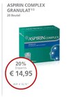 ASPIRIN COMPLEX GRANULAT bei LINDA im Mittweida Prospekt für 14,95 €