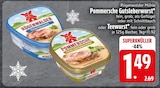 Pommersche Gutsleberwurst im EDEKA Prospekt Pommersche Gutsleberwurst von Rügenwalder Mühle im aktuellen EDEKA Prospekt für 1,49 €