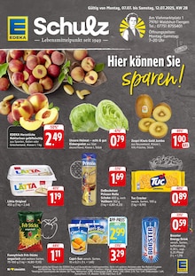 Aktueller EDEKA Prospekt "Aktuelle Angebote" Seite 1 von 2 Seiten für Waldshut-Tiengen