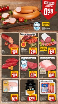 Rindfleisch im REWE Prospekt "Dein Markt" mit 16 Seiten (München)