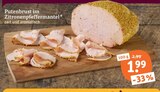 Putenbrust im Zitronenpfeffermantel im tegut Prospekt Putenbrust im Zitronenpfeffermantel von im aktuellen tegut Prospekt für 1,99 €