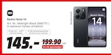 Aktuelle Handy Angebote bei MediaMarkt Saturn in Göttingen Aktuelles Redmi Note 14 Angebot bei MediaMarkt Saturn in Göttingen ab 145,00 €