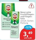 Fruchtfliegenfalle von Nexa Lotte im aktuellen budni Prospekt
