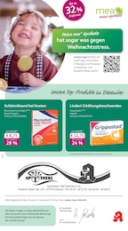 mea - meine apotheke Prospekt für Duisburg mit 4 Seiten mea - meine apotheke Prospekt "Unsere Dezember-Angebote" für Duisburg, 4 Seiten, 01.12.2025 - 31.12.2025